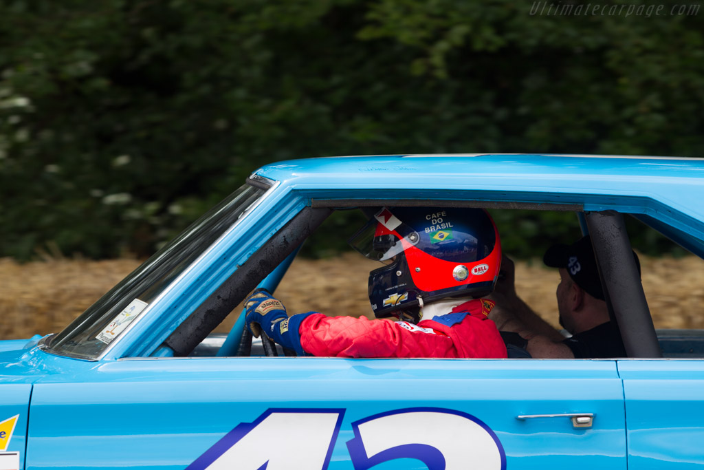 Plymouth Belvedere GTX  - Entrant: Petty Enterprises - Driver: Emerson Fittipaldi - 2014 Goodwood Festival of Speed