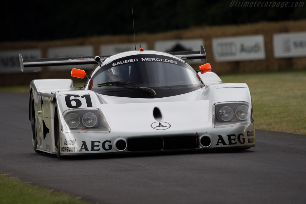 Sauber-Mercedes C9 - Chassis: 88.C9.04 - Entrant: Mercedes-Benz Classic - Driver: Karl Wendlinger - 2014 Goodwood Festival of Speed