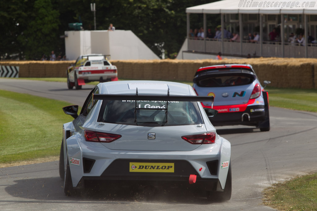 Seat Leon Cup  - Entrant: Seat Sport - Driver: Jordi Gene - 2014 Goodwood Festival of Speed