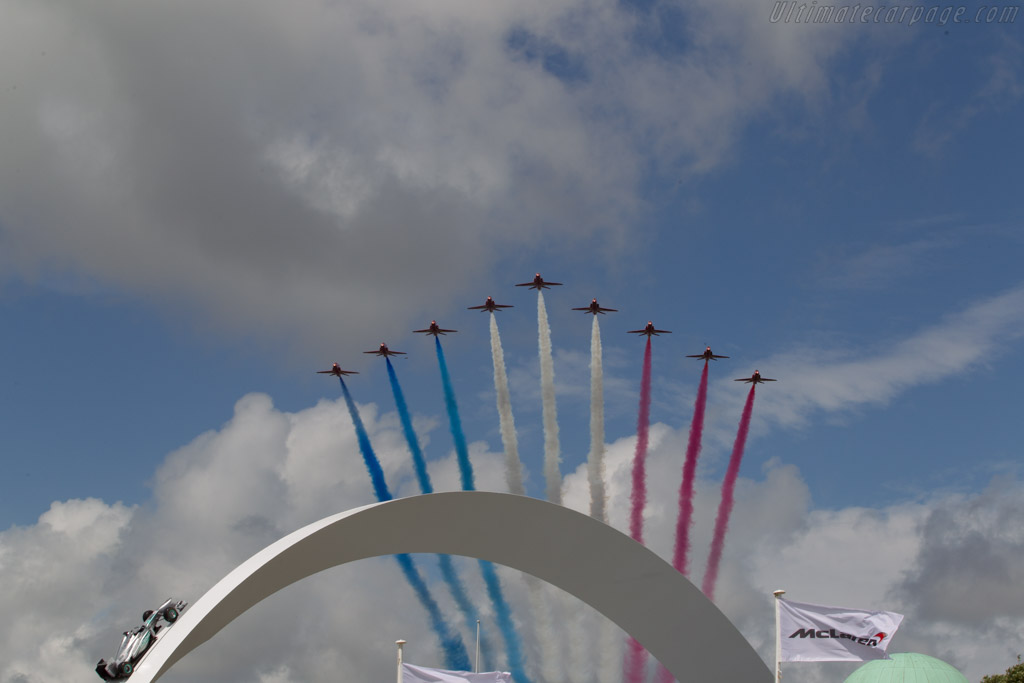 The red arrows   - 2014 Goodwood Festival of Speed