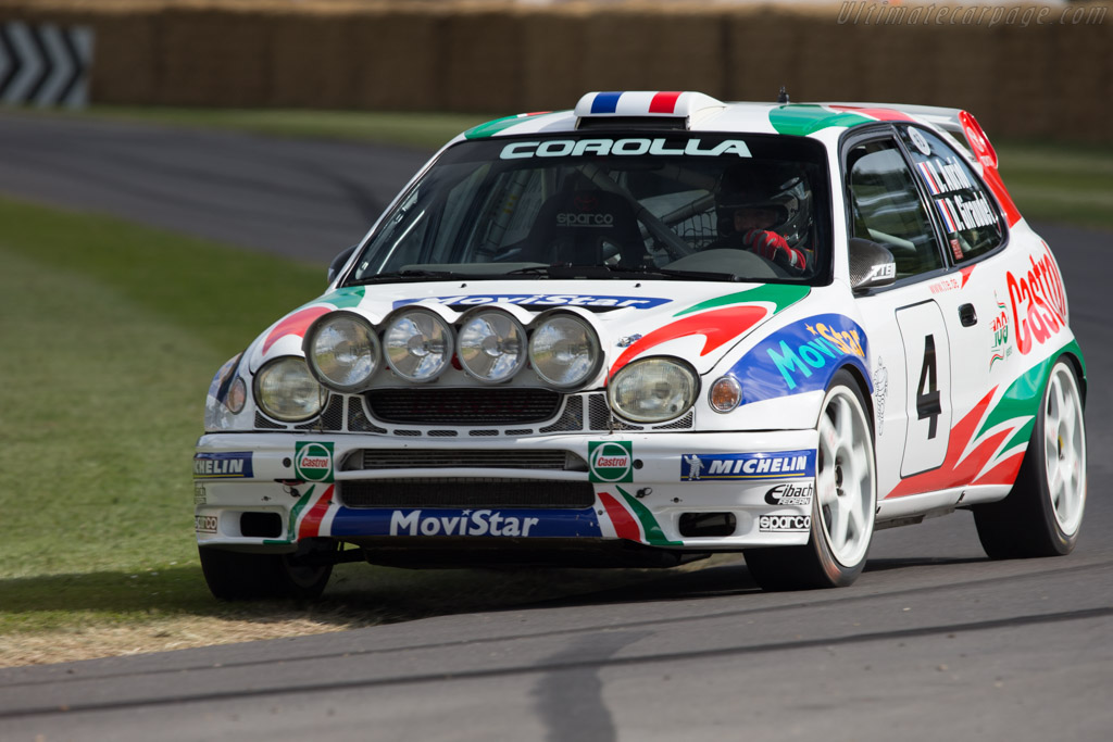 Toyota Corolla WRC  - Entrant: Toyota Motor Company - Driver: Didier Auriol - 2014 Goodwood Festival of Speed