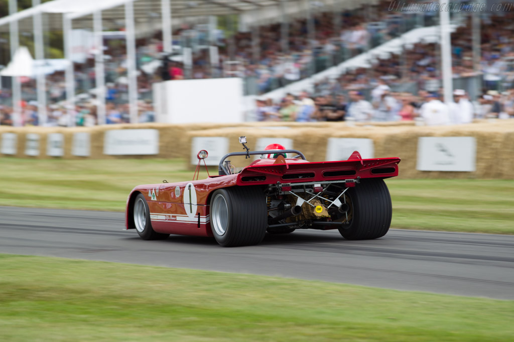 Alfa Romeo 33/TT/3 - Chassis: 11572-001 - Entrant: Scuderia del Portello - Driver: Marco Cajani - 2015 Goodwood Festival of Speed