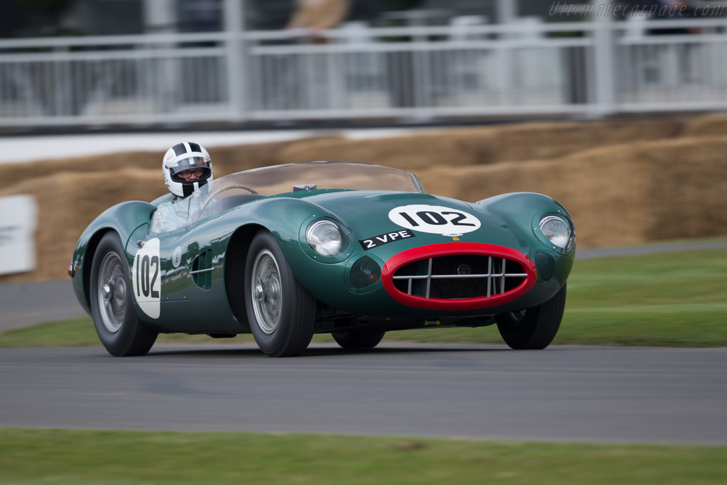 Aston Martin DBR2 - Chassis: DBR2/1 - Entrant: Sir Anthony Bamford - Driver: Peter Bradfield - 2015 Goodwood Festival of Speed