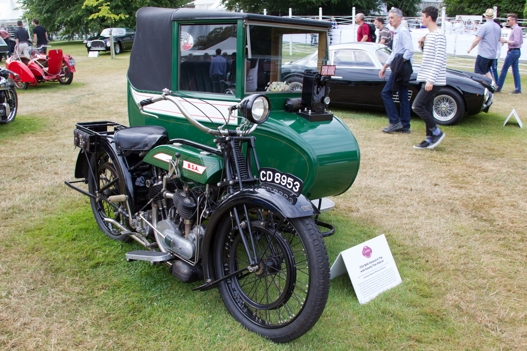 BSA Colonial 6-7hp with County Taxi Sidecar   - 2015 Goodwood Festival of Speed