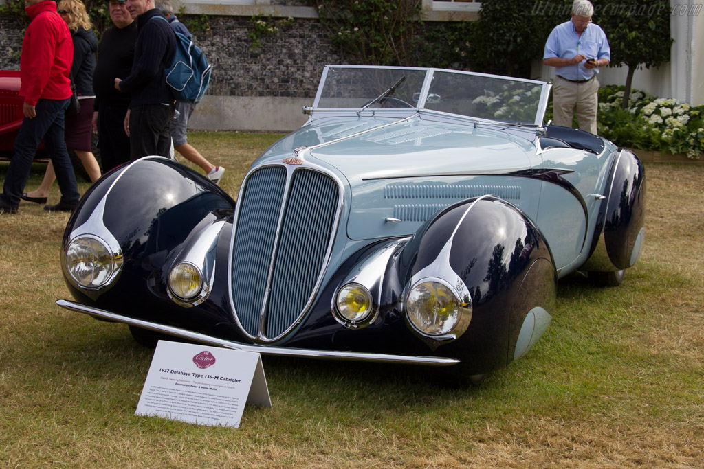 Delahaye 135M Figoni & Falaschi Cabriolet - Chassis: 49150 - Entrant: Peter Mullin - 2015 Goodwood Festival of Speed