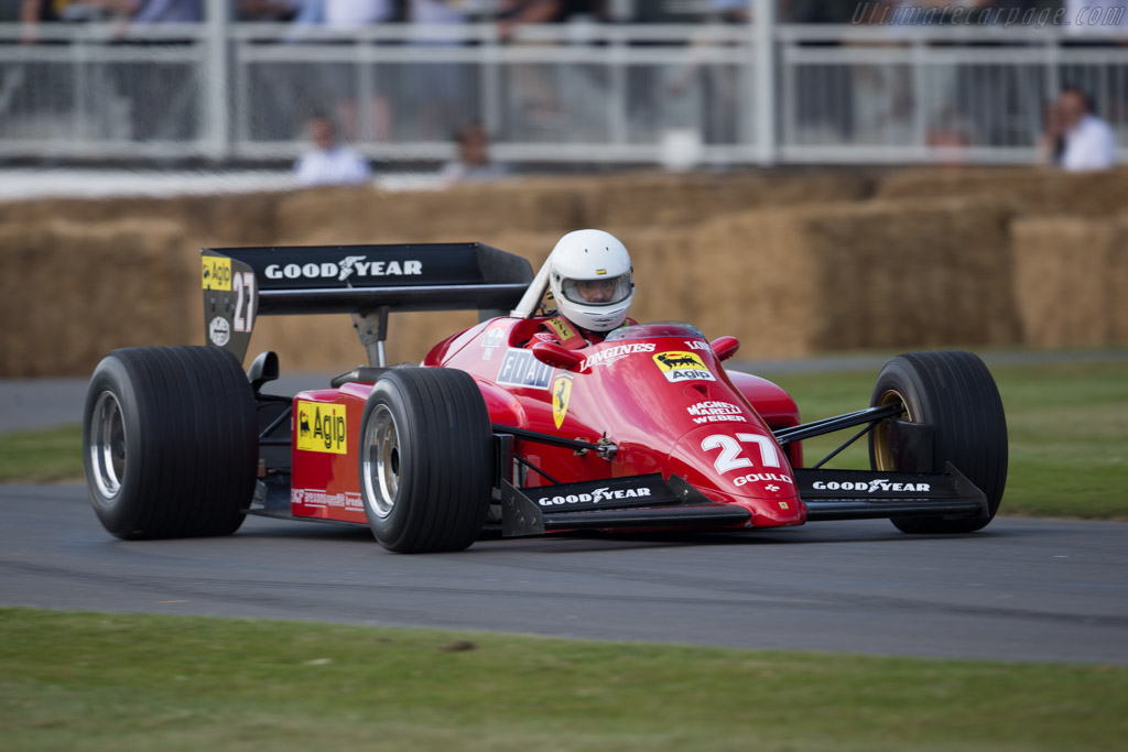 Ferrari 126 C4 - Chassis: 072 - Driver: Daniel Rollinger - 2015 Goodwood Festival of Speed