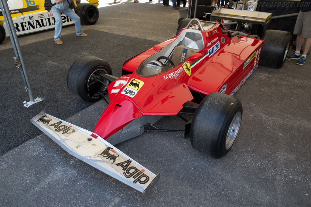 Ferrari 126 CK - Chassis: 052 - Entrant: Ferrari - 2015 Goodwood Festival of Speed