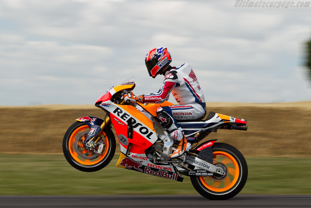 Honda RC213V  - Driver: Casey Stoner - 2015 Goodwood Festival of Speed