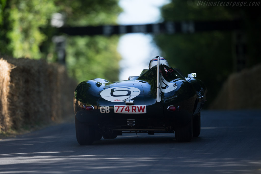 Jaguar D-Type Works Longnose - Chassis: XKD 505 - Entrant: Trade-Air ltd. - Driver: Andy Wallace - 2015 Goodwood Festival of Speed