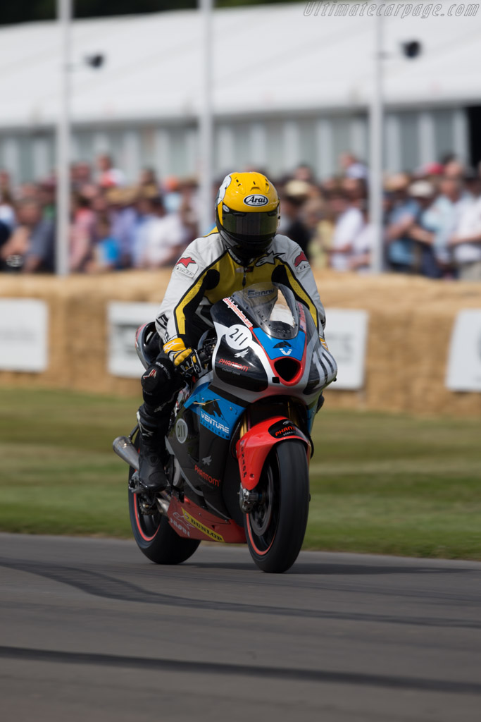 KR211V Honda  - Driver: Kenny Roberts - 2015 Goodwood Festival of Speed
