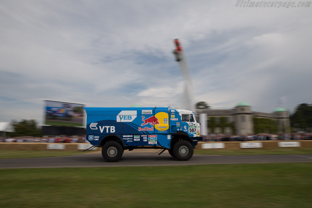 Kamaz T4 Dakar  - Entrant: Red Bull Motorsports - Driver: Dimitry Sotnikov - 2015 Goodwood Festival of Speed