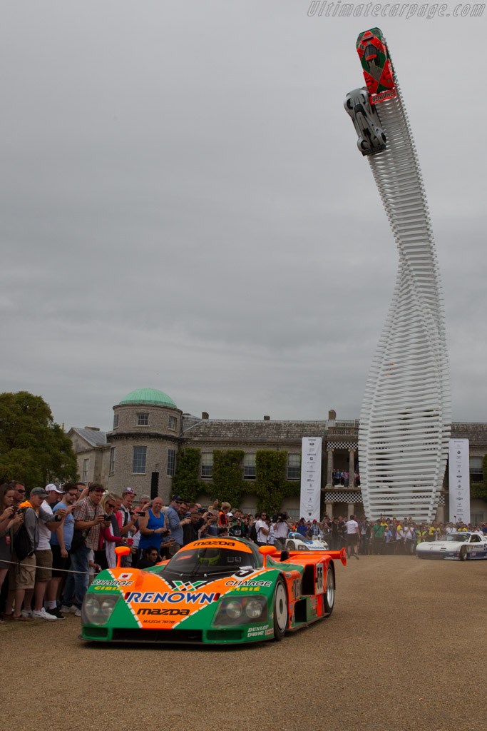 Mazda 787B - Chassis: 787B - 002 - Entrant: Mazda Europe - Driver: Valentino Rossi - 2015 Goodwood Festival of Speed