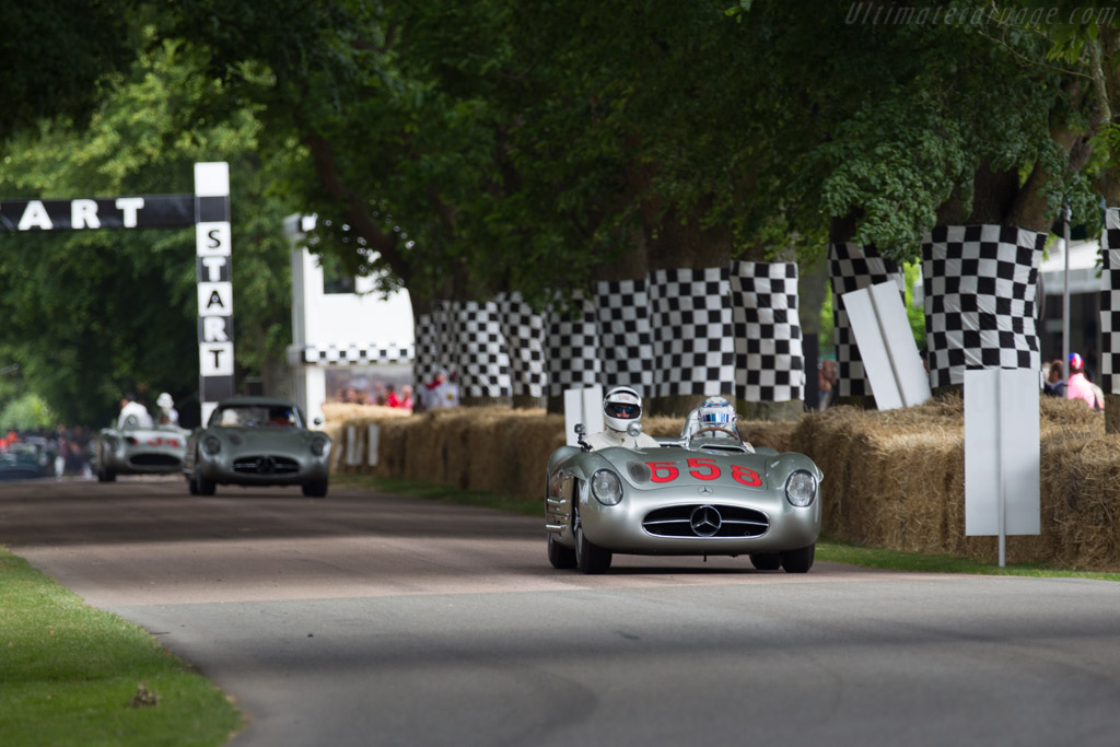 Mercedes-Benz 300 SLR - Chassis: 00010/55 - Entrant: Mercedes-Benz Classic - Driver: Suzie Wolff - 2015 Goodwood Festival of Speed