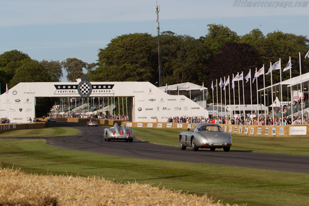 Mercedes-Benz 300 SLR Uhlenhaut Coupe - Chassis: 00008/55 - Entrant: Mercedes-Benz Classic - Driver: Karl Wendlinger - 2015 Goodwood Festival of Speed