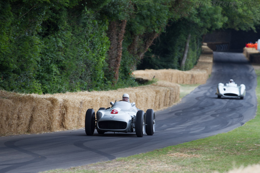 Mercedes-Benz W196 - Chassis: 000 13/55 - Entrant: Mercedes-Benz Classic - Driver: Sir Stirling Moss - 2015 Goodwood Festival of Speed