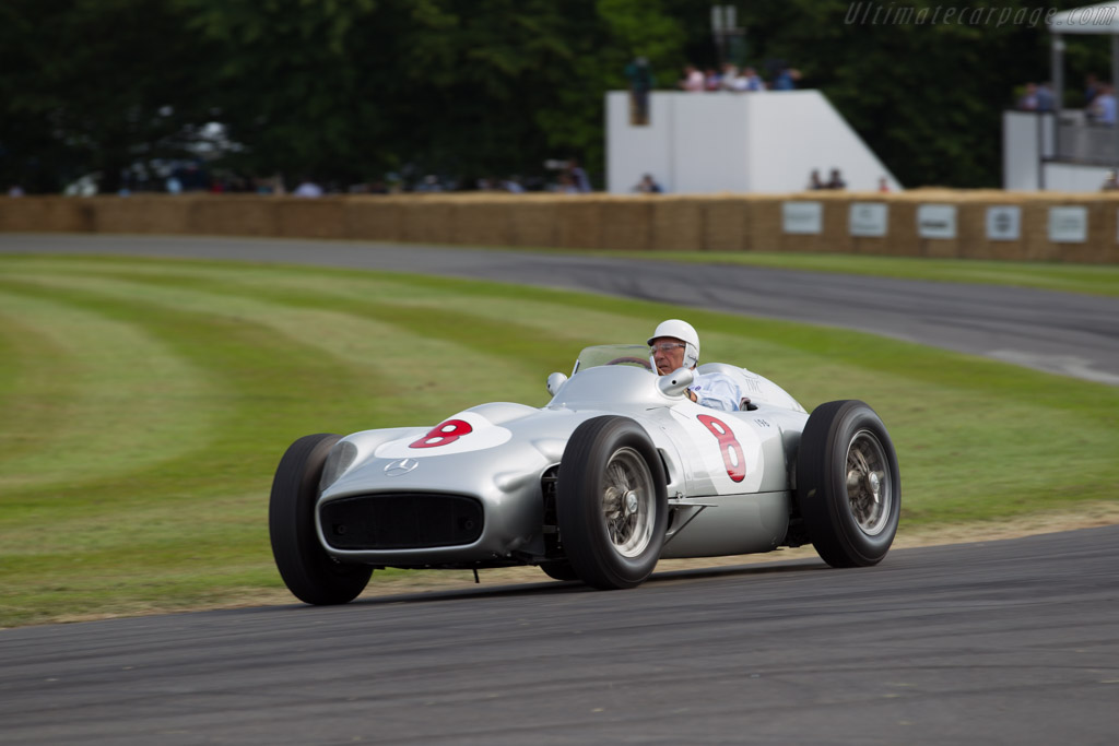 Mercedes-Benz W196 - Chassis: 000 13/55 - Entrant: Mercedes-Benz Classic - Driver: Sir Stirling Moss - 2015 Goodwood Festival of Speed
