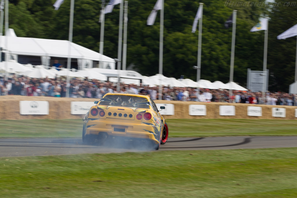 Nissan Skyline R34 GT-T - Chassis: ER34-029531 - Driver: Piotr Wiecek - 2015 Goodwood Festival of Speed
