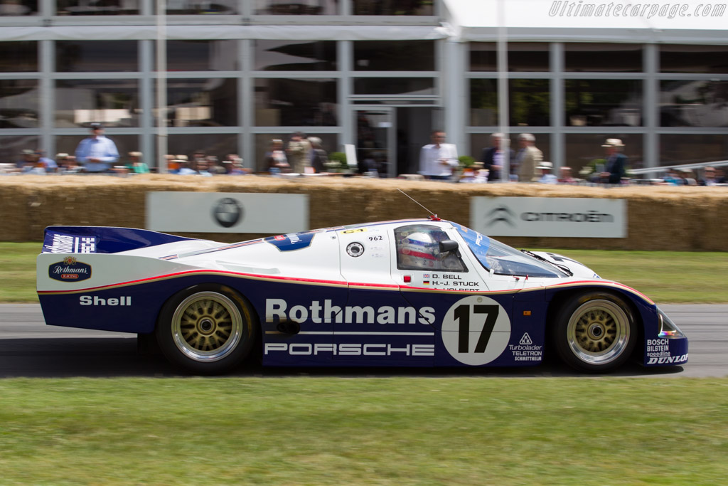 Porsche 962C - Chassis: 962-006 - Entrant: Porsche Museum GOH - Driver: Derek Bell - 2015 Goodwood Festival of Speed