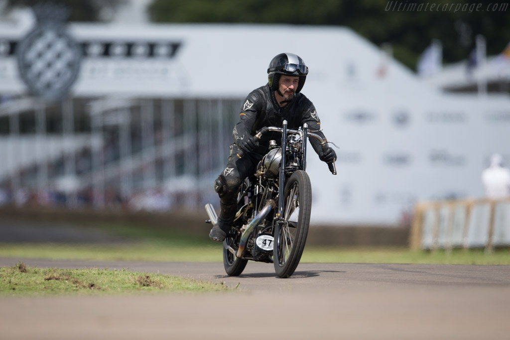 Brough Superior KTOR  - Driver: Ian Bain - 2016 Goodwood Festival of Speed