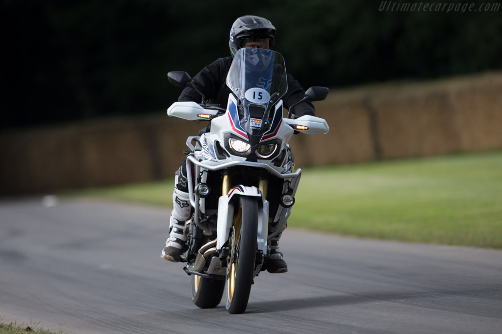 Honda CRF1000L Africa Twin  - Driver: Dave Thorpe - 2016 Goodwood Festival of Speed