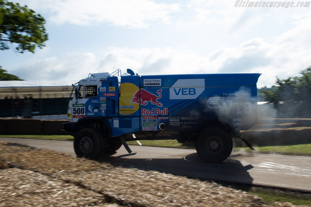 Kamaz T4 Dakar Truck  - Entrant: Red Bull UK - Driver: Airat Mardeev - 2016 Goodwood Festival of Speed