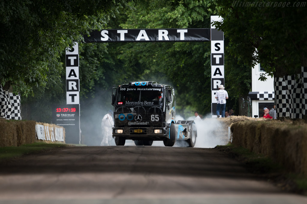 Mercedes-Benz 1834 S Race Truck  - Entrant: Mercedes-Benz Classic - Driver: Ellen Lohr - 2016 Goodwood Festival of Speed