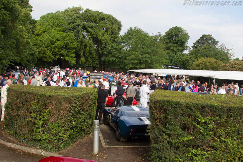 The assembly area   - 2016 Goodwood Festival of Speed