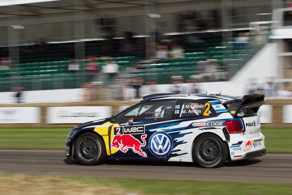 Volkswagen Polo WRC  - Entrant: Volkswagen UK - Driver: Jari-Matti Latvala - 2016 Goodwood Festival of Speed