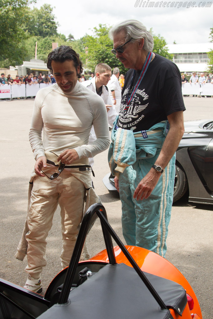 Gordon Murray and Dario Franchitti   - 2017 Goodwood Festival of Speed