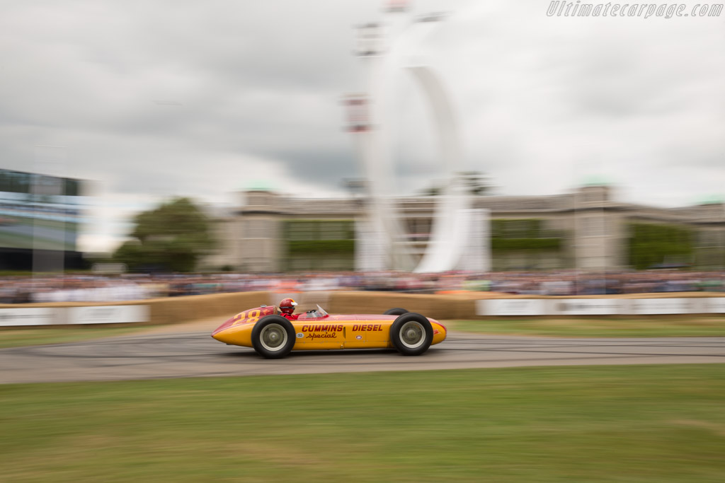 Kurtis Kraft Cummins  - Entrant: Bruce Watson - Driver: Tom Dollmeyer  /  Bruce Watson - 2017 Goodwood Festival of Speed