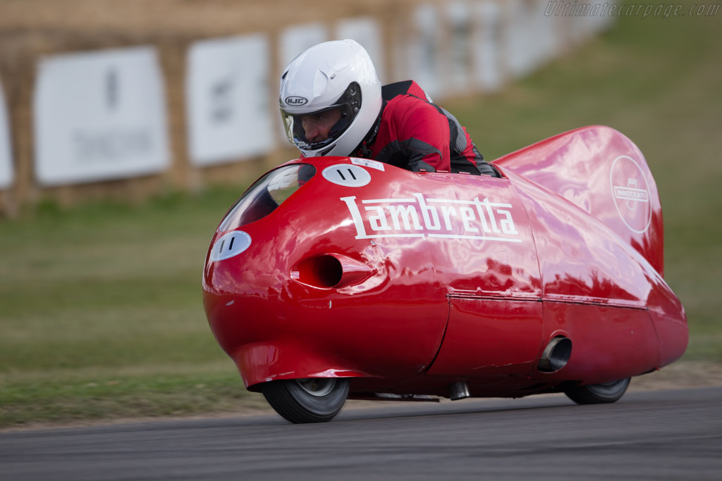Lambretta Siluro  - Driver: Matteo Panini - 2017 Goodwood Festival of Speed