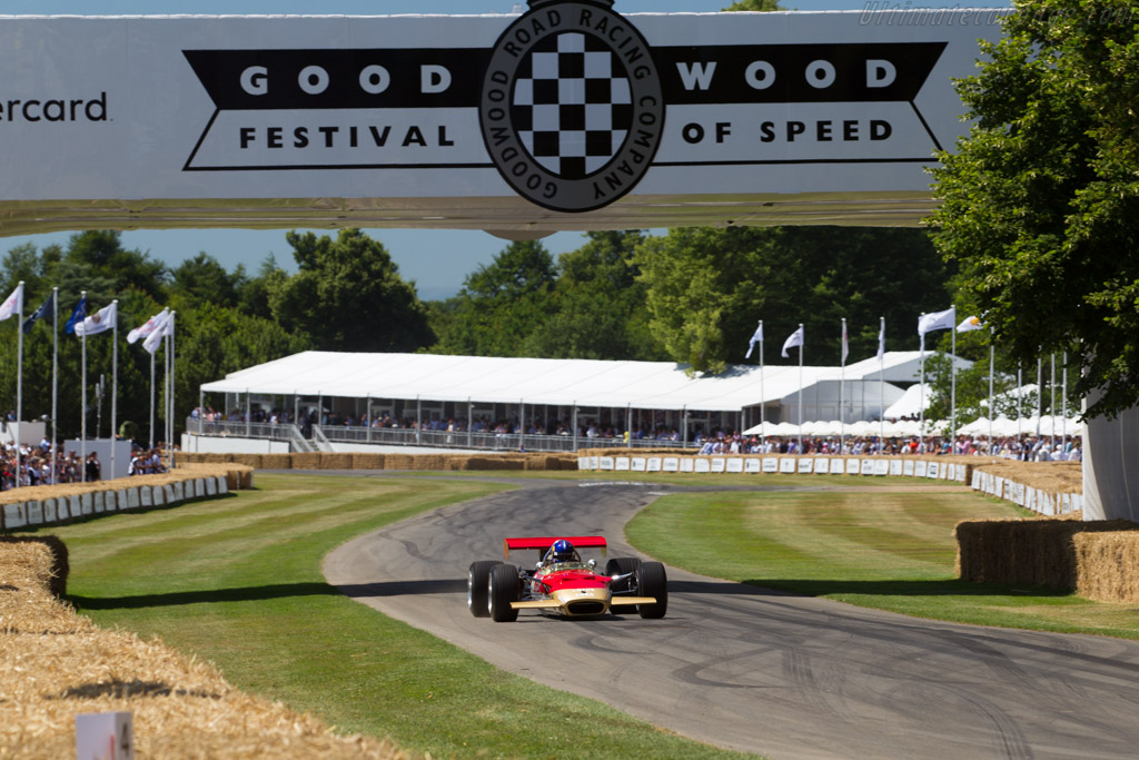 Lotus 49B Cosworth - Chassis: R8 - Entrant / Driver Adrian Newey - 2017 Goodwood Festival of Speed