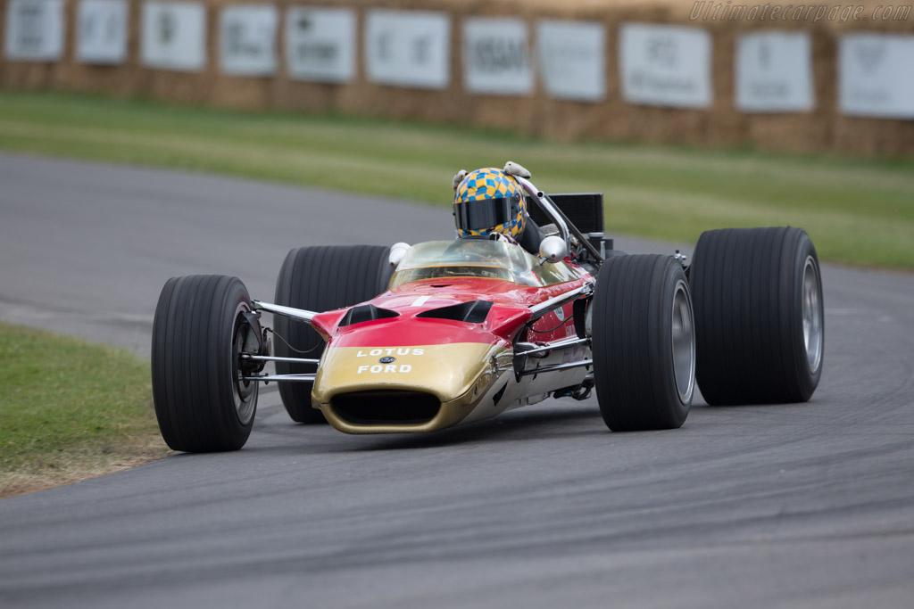 Lotus 49B Cosworth - Chassis: R10 - Entrant: Clive Chapman - Driver: Dan Collins - 2017 Goodwood Festival of Speed