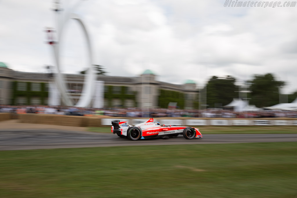 Mahindra M4Electro  - Driver: Nick Heidfeld - 2017 Goodwood Festival of Speed