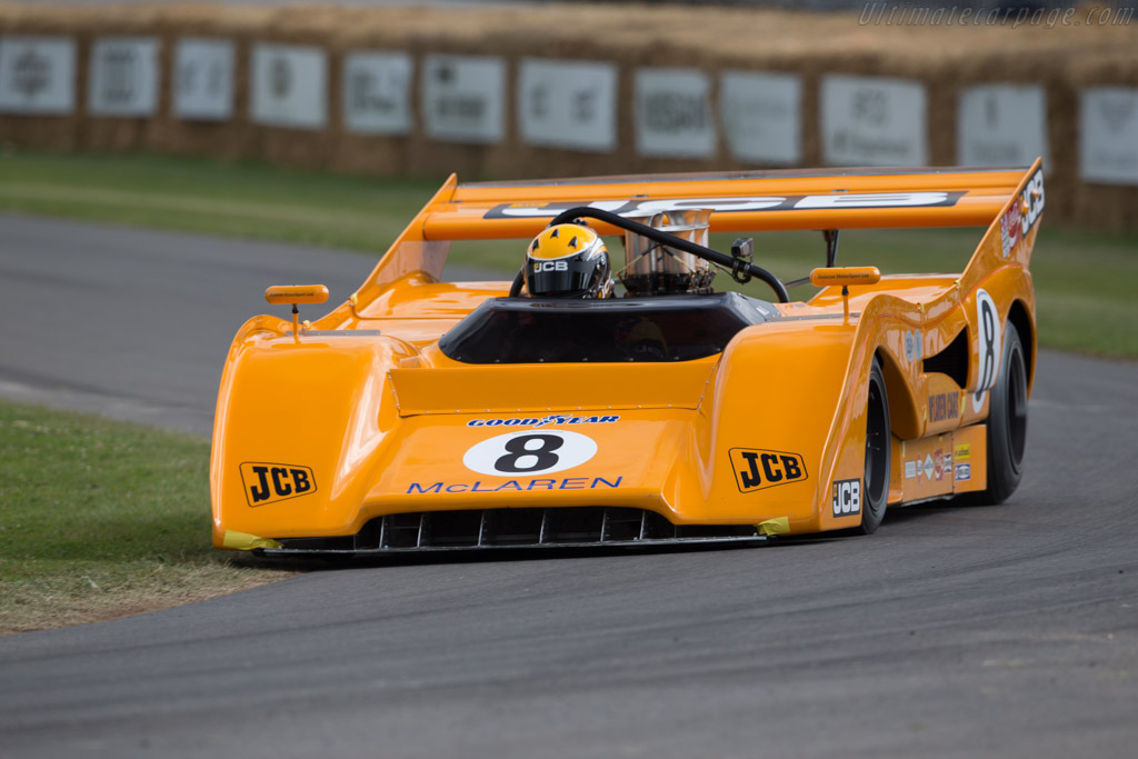 McLaren M8FP  - Entrant: Anthony Bamford - Driver: Andy Newell - 2017 Goodwood Festival of Speed