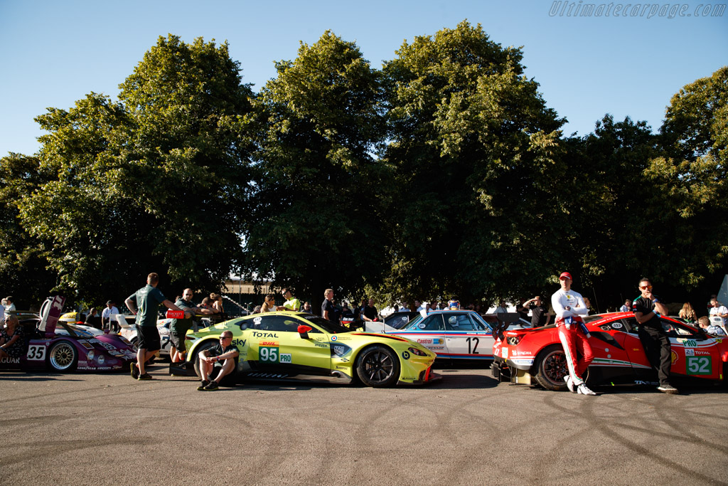 Aston Martin V8 Vantage GTE - Chassis: AMR15A-002-2 - Entrant: Aston Martin Racing - Driver: Nicki Thiim - 2018 Goodwood Festival of Speed