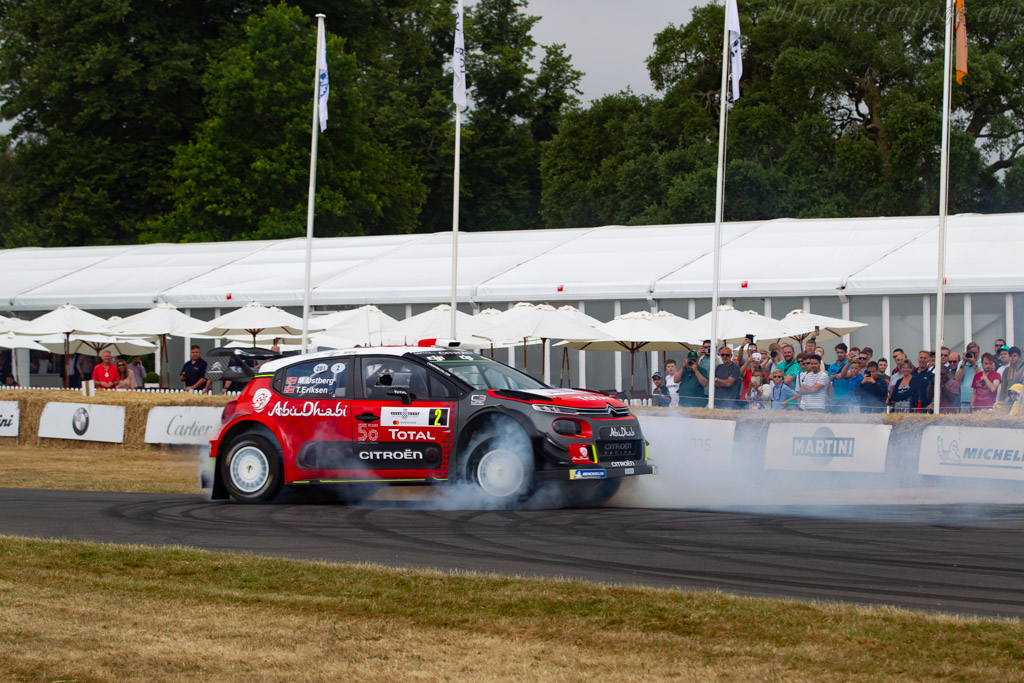 Citroen C3 WRC  - Entrant: Citroën UK - Driver: Mads Ostberg - 2018 Goodwood Festival of Speed