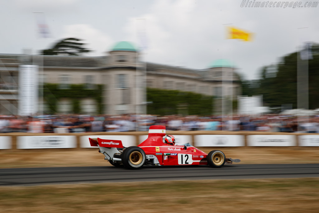 Ferrari 312 B3 - Chassis: 015 - Entrant / Driver Christian Knobloch - 2018 Goodwood Festival of Speed