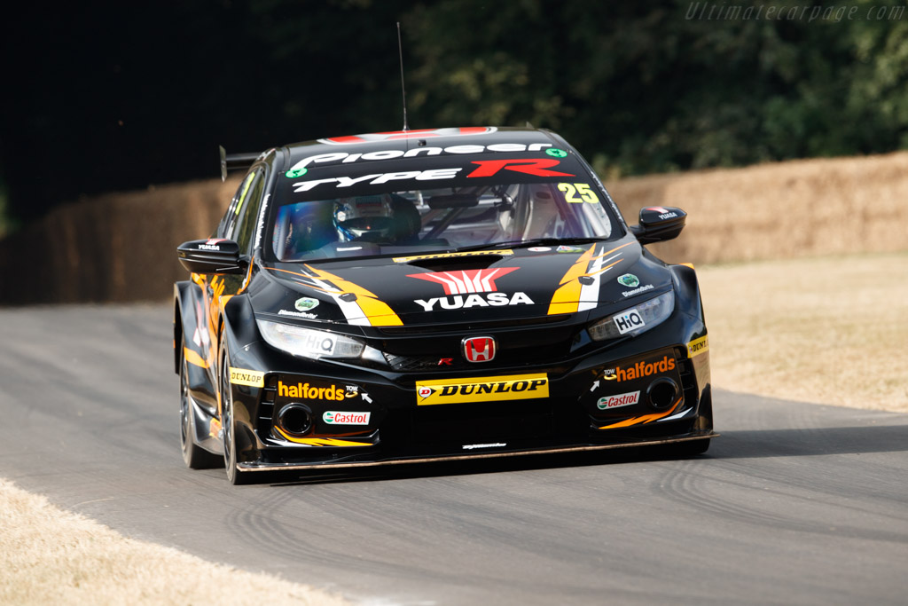 Honda Civic R  - Entrant: Honda Yuasa Racing - Driver: Matt Neal - 2018 Goodwood Festival of Speed