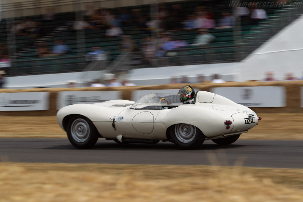 Jaguar D-Type - Chassis: XKD 517 - Entrant: FICA FRIO Ltd - Driver: Andy Smith - 2018 Goodwood Festival of Speed