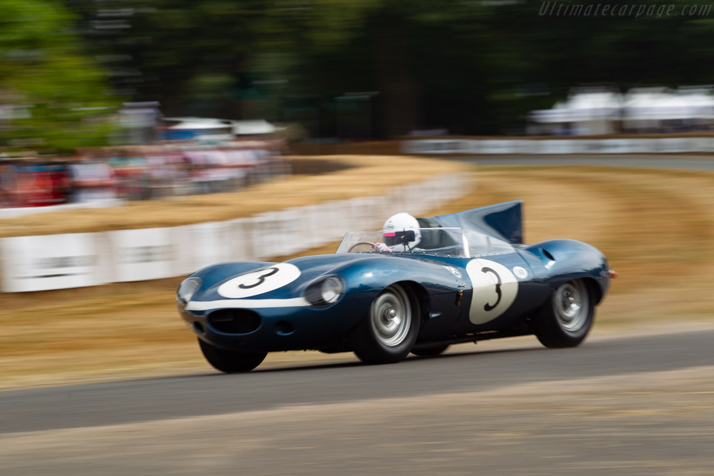 Jaguar D-Type Longnose - Chassis: XKD 606 - Entrant: Louwman Museum - Driver: Quirina Louwman - 2018 Goodwood Festival of Speed