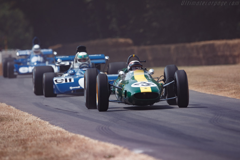 Lotus 25 Climax - Chassis: R3 - Entrant: Classic Team Lotus - Driver: Jackie Stewart - 2018 Goodwood Festival of Speed