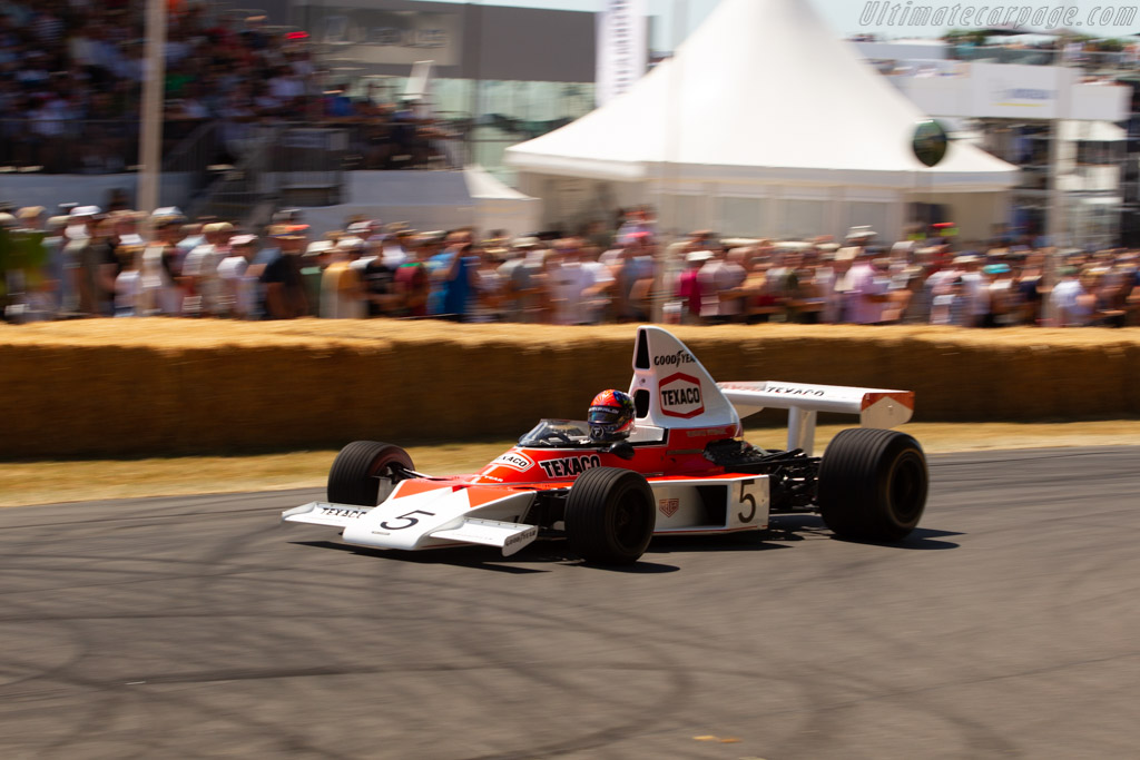 McLaren M23 - Chassis: M23-5 - Entrant: McLaren Racing - Driver: Gil de Ferran / Emerson Fittipaldi / Lando Norris / Stoffel Vandoorne - 2018 Goodwood Festival of Speed
