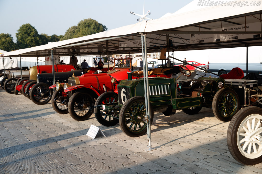 Napier 100 HP  - Entrant: Louwman Museum - Driver: Evert Louwman - 2018 Goodwood Festival of Speed