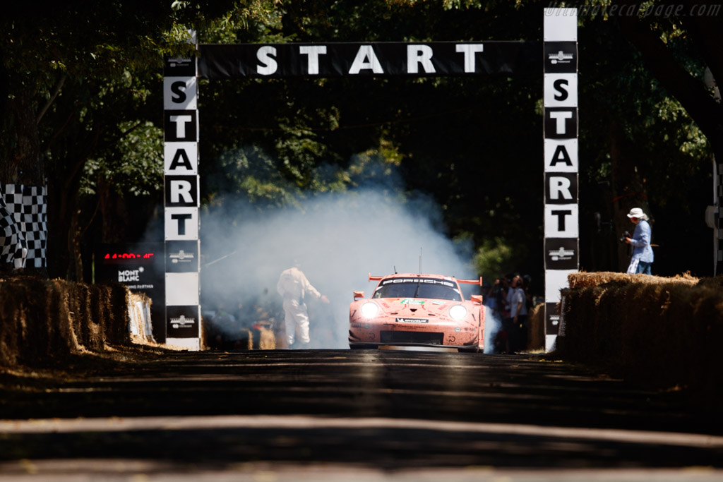 Porsche 911 RSR  - Entrant: Porsche Museum - Driver: Kevin Estre - 2018 Goodwood Festival of Speed
