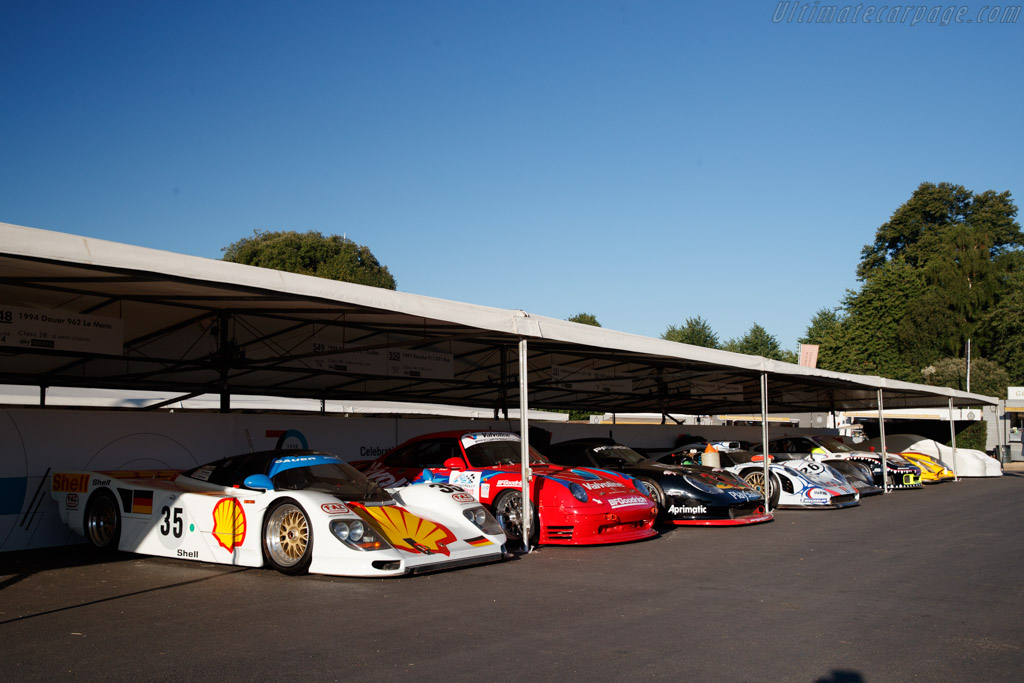 Porsche 962 LM Dauer - Chassis: GT002 - Entrant: Porsche Museum - 2018 Goodwood Festival of Speed