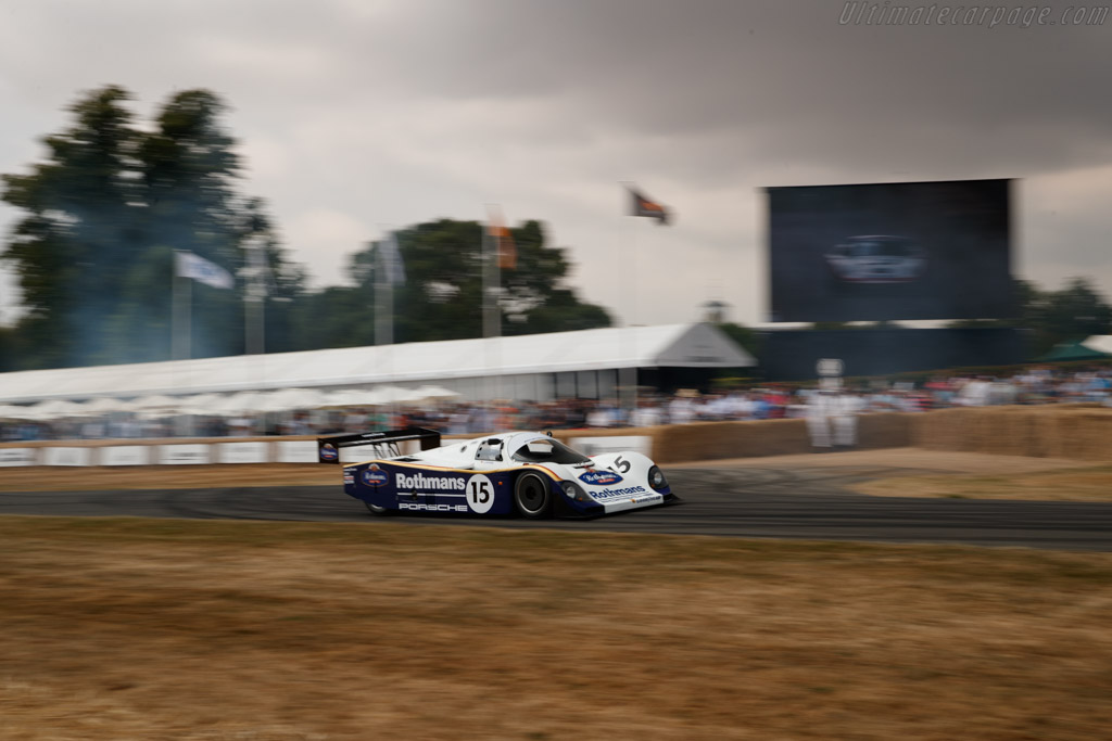 Porsche 962C - Chassis: 962-106B - Entrant: ROFGO Collection - Driver: Jochen Mass - 2018 Goodwood Festival of Speed