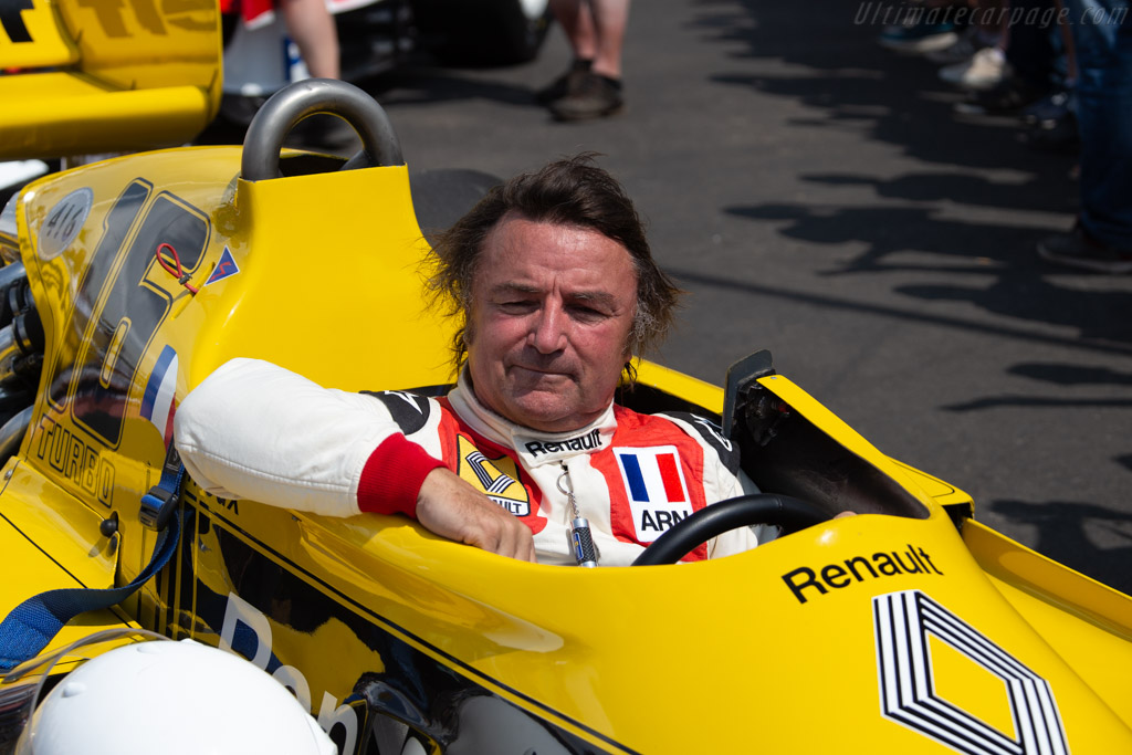 Renault RS01 - Chassis: RS 01/04 - Entrant: Renault Classic - Driver: René Arnoux / Nicolas Navarra - 2018 Goodwood Festival of Speed