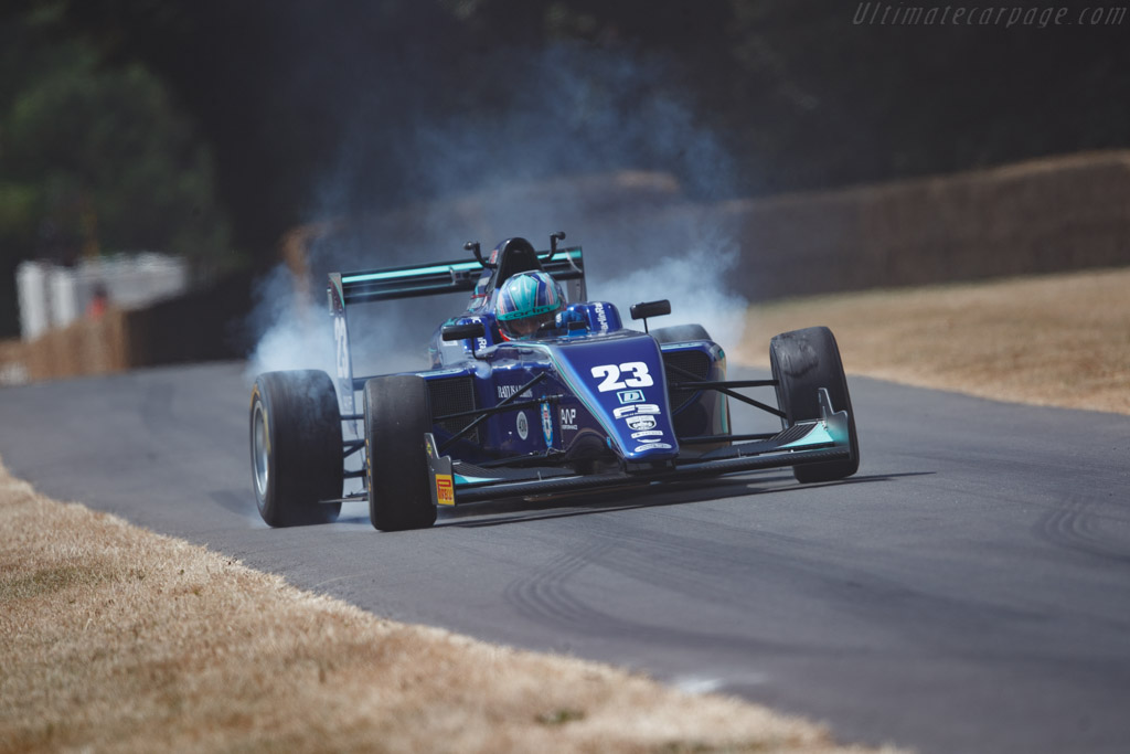 Tatuus F4-T014 - Chassis: 131 - Entrant: Carlin - Driver: Billy Monger - 2018 Goodwood Festival of Speed