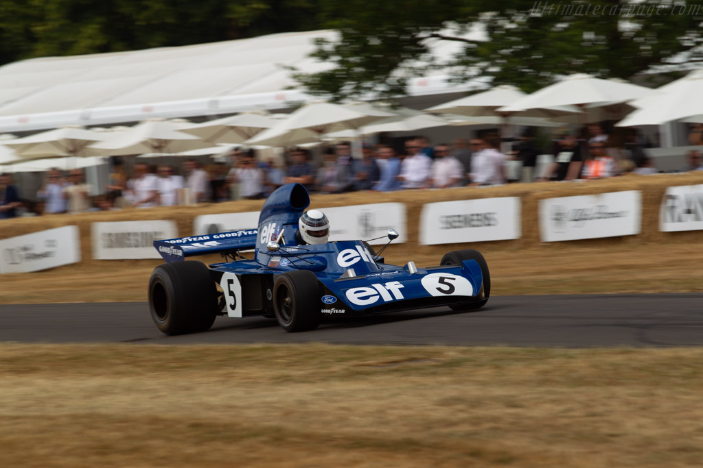 Tyrrell 006 - Chassis: 006-2 - Entrant: Mark Stewart - Driver: Mark Stewart / Sir Jackie Stewart - 2018 Goodwood Festival of Speed